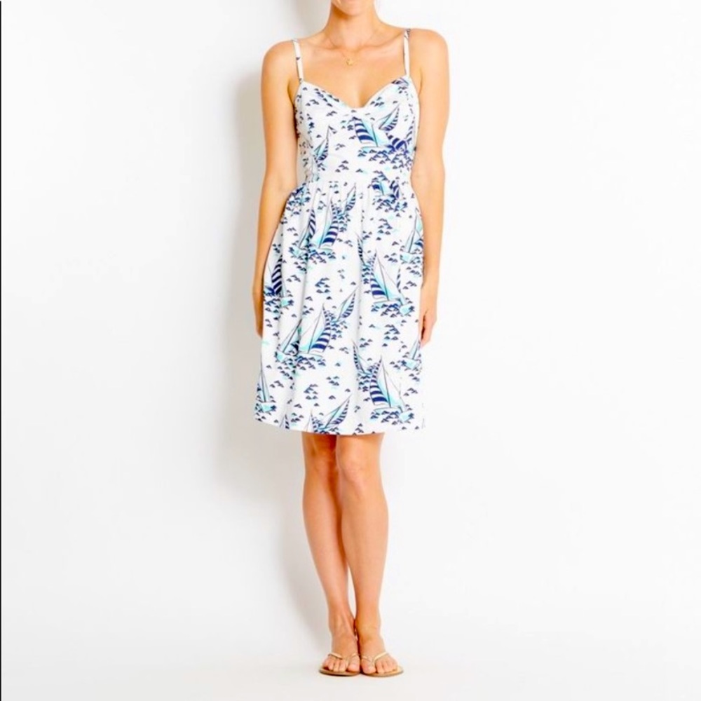 Super cute Vineyard Vines sailboat sundress - 8
